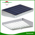 48PCS 2835SMD LED Solar PIR Sensor de movimiento del cuerpo humano Luz de seguridad Luz al aire libre IP 65 Impermeable 600lm Lámpara inteligente inalámbrico Luz de pared solar